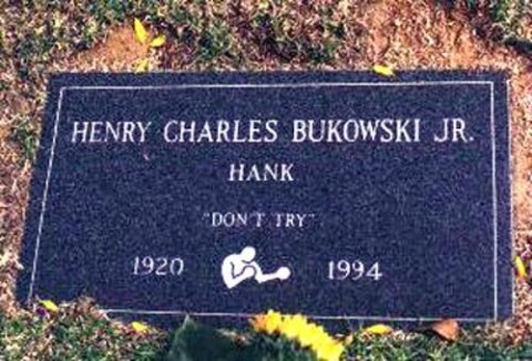 bukowski's grave